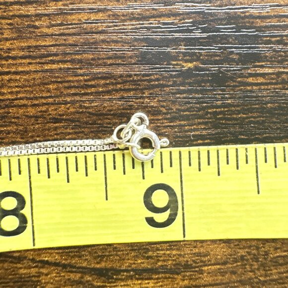 VTG Sterling Silver 925 Someone Special Heart Pendant Necklace Size 17.5" Length - Picture 9 of 13